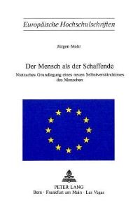 Book Cover for Der Mensch Als Der Schaffende by Jürgen Mohr
