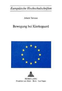 Book Cover for Bewegung Bei Kierkegaard by Johann Tzavaras