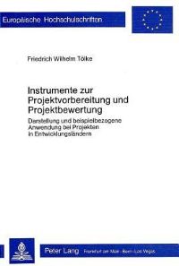Book Cover for Instrumente Zur Projektvorbereitung Und Projektbewertung by Friedrich Wilhelm Tölke