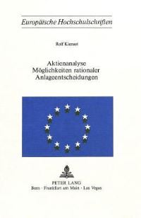 Book Cover for Aktienanalyse Moglichkeiten Rationaler Anlageentscheidungen by Rolf Kienast