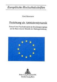 Book Cover for Erziehung Als Attitudendynamik by Gerd Bünemann