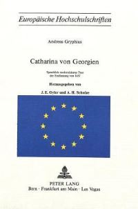 Book Cover for Andreas Gryphius Catharina Von Georgien by 