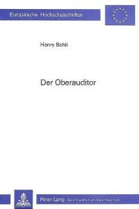 Book Cover for Der Oberauditor by Henry Bohli