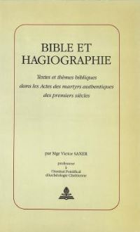 Book Cover for Bible Et Hagiographie by Victor Saxer