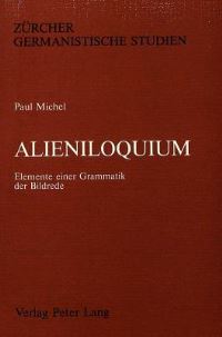 Book Cover for Alieniloquium by Paul Michel