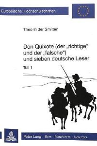 Book Cover for Don Quixote (Der «Richtige>> Und Der «Falsche>>) Und Sieben Deutsche Leser by 