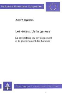 Book Cover for Les Enjeux De La Genese by André Guillain