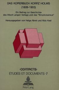 Book Cover for Das Kopierbuch Korfiz Holms (1899-1903) by Aldo Keel, Helga Abret