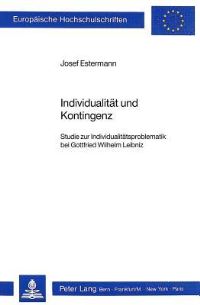 Book Cover for Individualitat Und Kontingenz by Josef Estermann