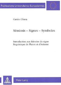 Book Cover for Semiosis - Signes - Symboles by Curzio Chiesa