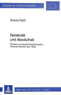 Book Cover for Relativitat Und Absolutheit by Sverre Dahl