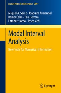 Book Cover for Modal Interval Analysis by Miguel A Sainz