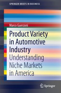 Book Cover for Product Variety in Automotive Industry by Marco Guerzoni
