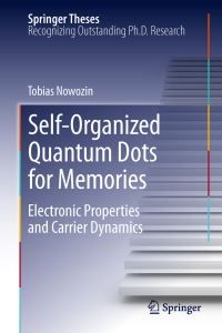 Book Cover for Self-Organized Quantum Dots for Memories by Tobias Nowozin
