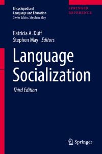 Book Cover for Language Socialization by Patricia Duff, Stephen May