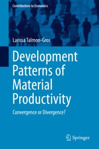 Book Cover for Development Patterns of Material Productivity by Larissa TalmonGros