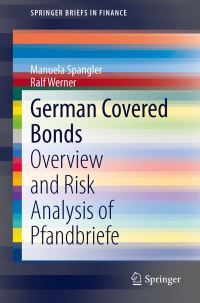 Book Cover for German Covered Bonds by Ralf Werner, Manuela Spangler