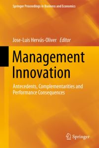 Book Cover for Management Innovation by JoséLuis HervásOliver, Marta PerisOrtiz