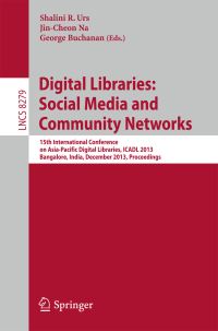 Book Cover for Digital Libraries by International Conference on AsiaPacific Digital Libraries
