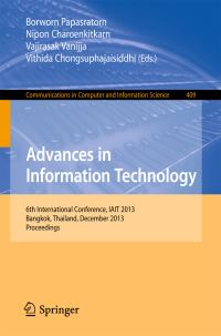 Book Cover for Advances in Information Technology by IAIT Conference