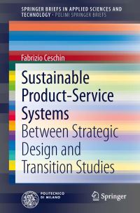 Book Cover for Sustainable Product-Service Systems PoliMI SpringerBriefs by Fabrizio Ceschin