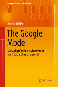 Book Cover for The Google Model by Annika Steiber