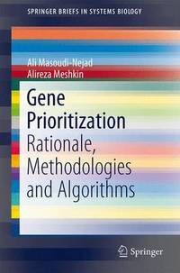 Book Cover for Gene Prioritization by Ali MasoudiNejad, Alireza Meshkin