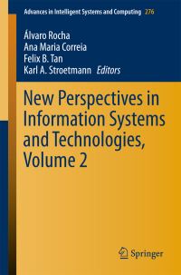 Book Cover for New Perspectives in Information Systems and Technologies. Volume II by World Conference on Information Systems and Technologies