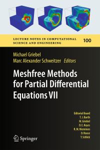 Book Cover for Meshfree Methods for Partial Differential Equations VII by International Workshop on Meshfree Methods for Partial Differential Equations, Universität Bonn