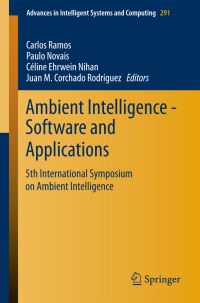 Book Cover for Ambient Intelligence - Software and Applications by International Symposium on Ambient Intelligence