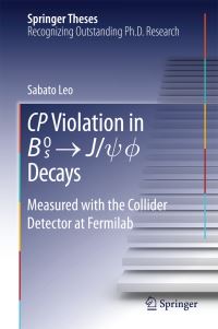 Book Cover for CP Violation in {B_s}0 -> J/psi.phi Decays by Sabato Leo