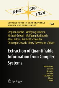 Book Cover for Extraction of Quantifiable Information from Complex Systems by Stephan Dahlke