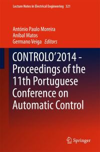 Book Cover for CONTROLO'2014-- Proceedings of the 11th Portuguese Conference on Automatic Control by Portuguese Conference on Automatic Control