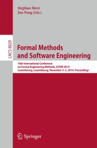 Book Cover for Formal Methods and Software Engineering by International Conference on Formal Engineering Methods