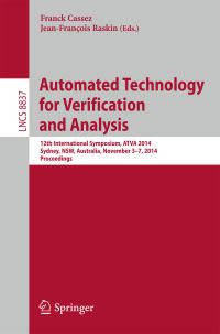 Book Cover for Automated Technology for Verification and Analysis by ATVA Symposium