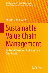 Book Cover for Sustainable Value Chain Management by Michael Dheur