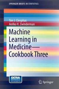 Book Cover for Machine Learning in Medicine - Cookbook Three by Ton J Cleophas, Aeilko H Zwinderman