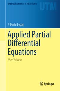 Book Cover for Applied Partial Differential Equations by J David Logan