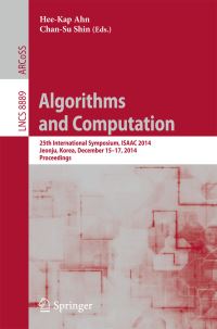Book Cover for Algorithms and Computation by ISAAC Symposium