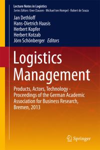 Book Cover for Logistics Management by Jan Dethloff, HansDietrich Haasis, Herbert Kopfer, Herbert Kotzab, Jörn Schönberger