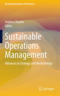 Book Cover for Sustainable Operations Management by Andrea Chiarini