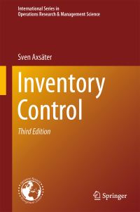 Book Cover for Inventory Control by Sven Axsäter