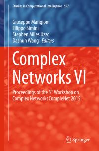 Book Cover for Complex Networks VI by CompleNet Workshop