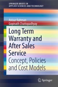 Book Cover for Long Term Warranty and After Sales Service by Anisur Rahman, Gopinath Chattopadhyay