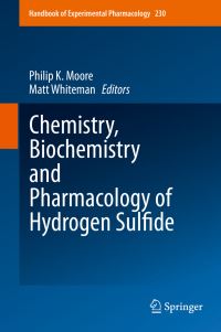 Book Cover for Chemistry, Biochemistry and Pharmacology of Hydrogen Sulfide by P K Moore, Matt Whiteman