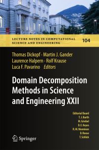 Book Cover for Domain Decomposition Methods in Science and Engineering XXII by International Conference on Domain Decomposition Methods