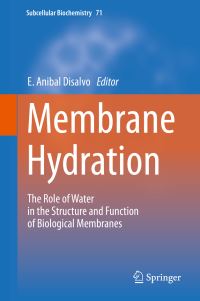 Book Cover for Membrane Hydration by E Anibal Disalvo