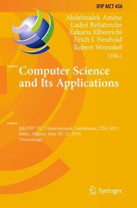 Book Cover for Computer Science and Its Applications by CIIA Conference  International Federation for Information Processing