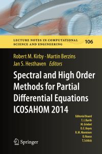 Book Cover for Spectral and High Order Methods for Partial Differential Equations - ICOSAHOM '14 by International Conference on Spectral and High Order Methods