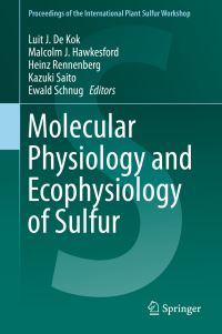 Book Cover for Molecular Physiology and Ecophysiology of Sulfur by International Workshop on Sulfur Metabolism in Higher Plants